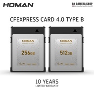 HOMAN CFexpress Card 4.0 Type B-10-Year Thai Warranty