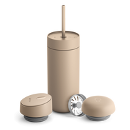 Fellow - Carter 3-in-1 Sip System 16oz แก้วเก็บความเย็น แก้วน้ำเคลือบเซรามิก