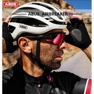 ABUS Airbreaker Bike Helmet Breathable MTB Bicycle Sweat Absorbing Riding Helmet Outdoor Sport Prote