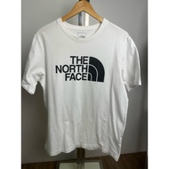 Second Hand T-Shirt The North Face White Full Screen Printing On The Back New Condition Size L Chest