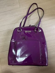 Folli Follie紫色漆皮包包