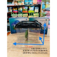 imagitarium BETTA DUAL HABITAT Dividable tank to house 2 Bettas side by side (20.9 W x 12 D x 17.4 H