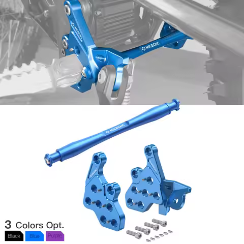 NICECNC For Sur-Ron Surron Light Bee X S L1E Segway X160 X260 Foot Pegs Bracket & Footrest Support B