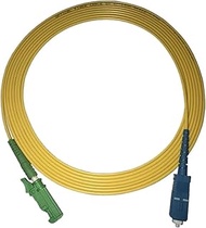 HAIZHI Fiber Optic Patch Cable E2000 to SC Single Mode Simplex 1-50m 9/125um(E2000a-SCAPC 5m 10pc)