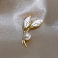 0 Tulip Brooch for Women High-End Niche Design Flower Brooch Suit Pin Accessory 100% Z251020