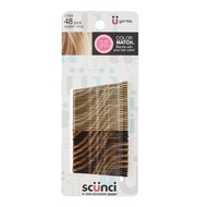 Scunci by Conair No-Slip Grip bobby pins - bobby pins brown hair - hair accessories for women - Colo