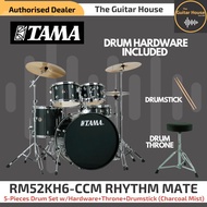 Tama RM52KH6-CCM RHYTHM MATE Drum Set with Hardware, No Cymbal (Charcoal Mist) (RM52KH6) (RM52KH6CCM