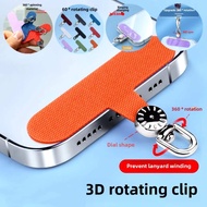 360 Rotatable Phone Lanyard Card Universal Ultra Thin Mobile Phone Case Clip