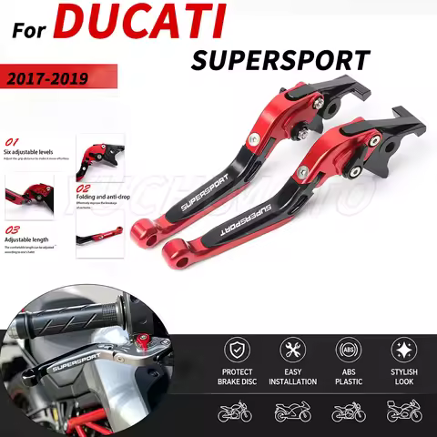 for DUCATI Panigale V2/S V4/S Supersport Street Fighter V2 V4 V4S Monster 950 2017-2019 CNC Adjustab