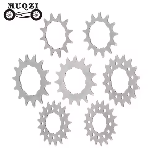 MUQZI Bike Cassette Cog Single Speed 12T 13T 14T 15T 16T 17T 18T Sprockets MTB Road Bicycle Flywheel