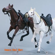 High-Quality Premium cos Horse Ornaments 1/12 Joint Movable figma490 Brown Horse Figure Anime Scene 