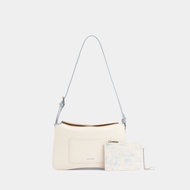 Classic Donald 2-Piece Curved Shoulder Bag With Zip Purse