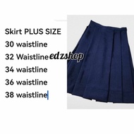 palda navyblue plus size.school uniform