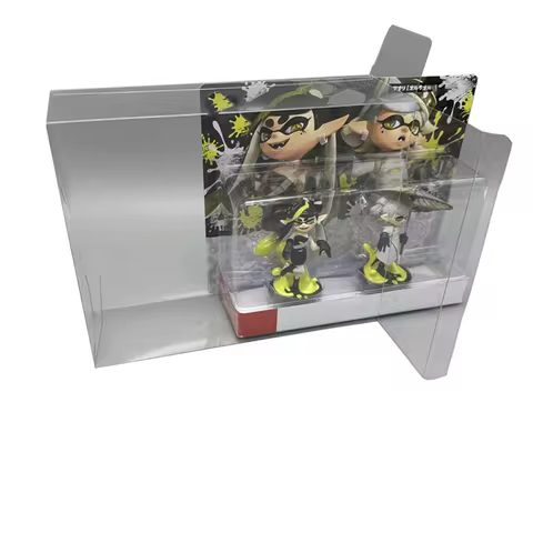 Clear Protection Box for AMIIBO for Splatoon 3 Collection Display Storage Case