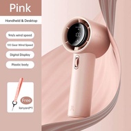 JISULIFE Pro1/Pro1S Portable Hand Fan  100 Wind Speeds Mini Bladeless Handheld Fan USB Rechargeable 