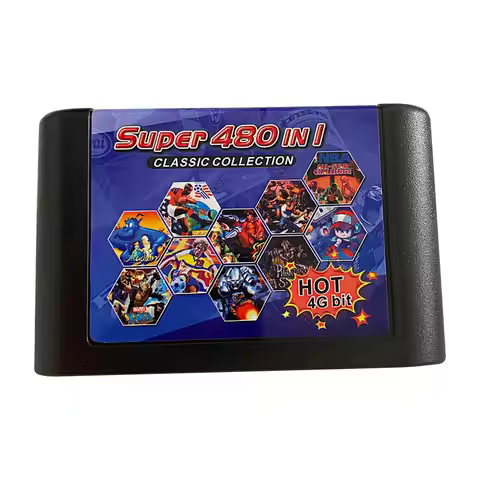 480IN1 MD Game Card For Mega Drive For Sega Genesis and for original console