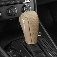 Universal Leather Auto Gear Knob Manual Gear Knob Automatic Shift Knob Cover Car Gear Sticks Protect