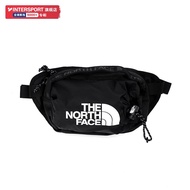 THE NORTH FACE North Face กระเป๋าคาดเอวกลางแจ้งกระเป๋าสำหรับปั่นจักรยาน2023ฤดูใบไม้ร่วงกระเป๋าขนาดเล็กกีฬาใหม่กระเป๋าสะพายไหล่กระเป๋าหิ้วกระเป๋าผู้หญิงสีดำ