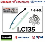#FANTASY0930#Yamaha LC135 FZ150 Y15ZR Y15 V2 V3 V4 V5 V6 V7 Timing chain 2x3 TENSIONER GUIDE SET96L
