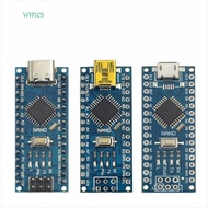 WMES1 Nano 3.0 Controller, CH340 Mini USB Arduino Compatible, Compatible Type-C USB Micro USB CH340 