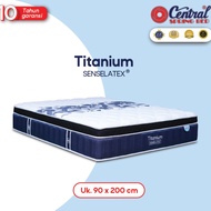 Central New Gold Titanium - SpringBed - Ukuran 90 x 200 cm