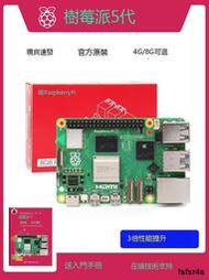 樹莓派5 Raspberry Pi 5代 套件 4g 8g 開發板 Arm Cortex-A76 5b