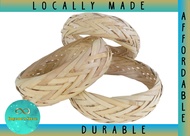 EUGENE'S 3 pcs Dikin Bamboo Ring for Palayok