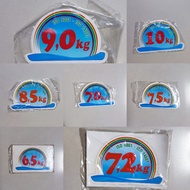 Combo of 10 kg washing machine stamps