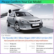 [Wfdress] cho Hyundai i30 i30cw Wagon 2007 ~ 2012 FD 2008 2009 2010 2011 Tấm Chắn bùn xe hơi Chắn Bù