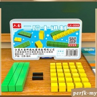 [PerfkMY] Decimal Value Teaching Tool in Blocks of Ten, Colorful Number Counting Kit for Children in