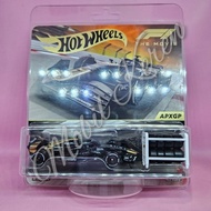 Diecast Hot Wheels Mattel Creation F1 The Movie APXGP black rubber tires limited