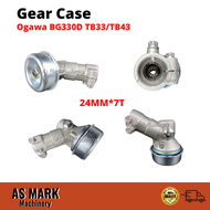 Ogawa BG330D 24MM*7T (Small) / 26MM*7T / 26MM*9T Gear Case Brush Cutter TB33/TB43 Kepala Mesin Rumpu