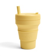 Stojo｜折疊伸縮杯 16oz - 含羞草黃