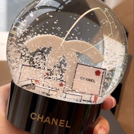 Fragrant Milk Chanel New Style Crystal Ball Snowflake Glass Ball Limited VIP Gift Double C Crystal B