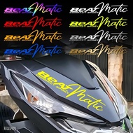 FOR Honda Beat Motorcycle Head Body Reflective Stickers 9 Colors To Choose From Decorative Motorcycl