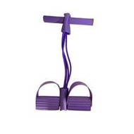 1pc Resistance Band With Handle, Unisex Multifunctional Yoga Sit-Up Pull Rope, Exercise Stepper Tens