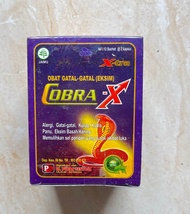 Cobra X Gatal Gatal Eksim Kurap Kudis Alergi Kapsul Herbal Original