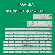 หลอดแบล็คไลท์ Toshiba รุ่น40L2450VT40L5450VT (12 ดวง 4เส้น)สินค้าใหม่