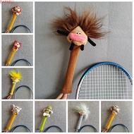 DARNELL Badminton Racket Handle Cover, Non Slip Elastic Cartoon Badminton Racket Protector, Sweat Absorption Grip Animal Drawstring Cute Badminton Racket Grip Cover Universal