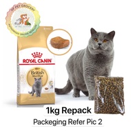 Royal Canin British Short Hair Adult (1kg) - Royal Canin British Shorthair Cat Food