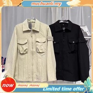 GIO APPAREL | Ston3 Isl4nd Overshirt Jacket Casual Nylon Waterproof 080