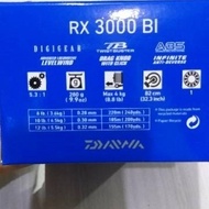 Reel Daiwa Rx 3000 Bi Terbaru
