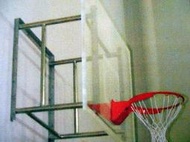 掛牆式籃球架 籃板為玻璃纖維籃球板 戶外運動器材