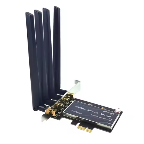 Botong Bcm94360 5G Dual-Frequency Gigabit PCIe Desktop Wireless Network Card 4.1 Bluetooth Support M