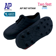 AP Cucuk 963 Putih - AP Cucuk 967 Hitam - Sepatu Pria AP Boots Cucuk Putih & Hitam Size 37-43 - Sepa