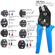Crimping pliers for terminals crimp hand tools Suitable for all kinds of insulated and non-insulated/D-SUB/px2.54 terminals