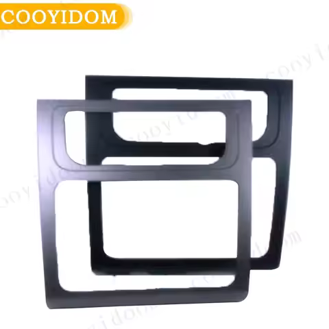 DVD Player Frame Intermediate frame CD box Airconditioning Navigation panel frame Black Silver 1T085
