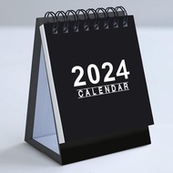 2024 Mini Desk Calendar Desktop Home Standing Creative Paper