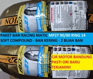 PAKET SEPASANG FDR Sport MP27 90/80 Ring 14 ban kering soft compound balap racing