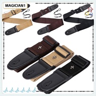 MAGICIAN1 Guitar Strap, Adjustable Cotton Guitar Belts, Ukulele Accessory Multi-Color Ukulele Strap Guitar